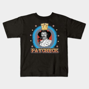 Retro Tour Style Johnny Paycheck Kids T-Shirt